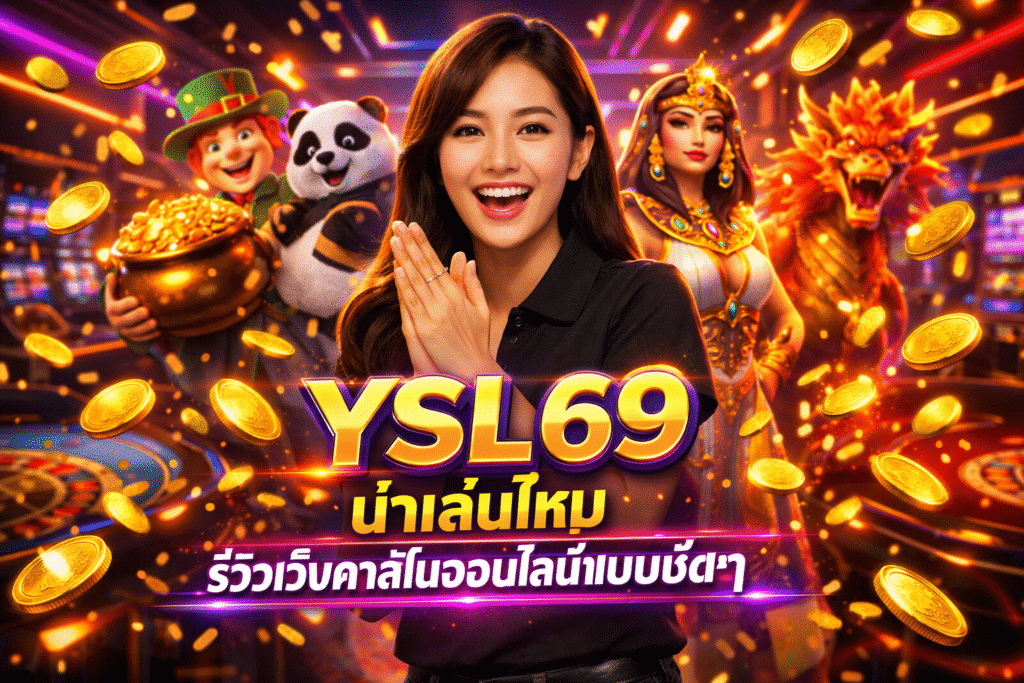 YSL69 น่าเล่นไหม รีวิวเว็บคาสิโนออนไลน์แบบชัดๆ